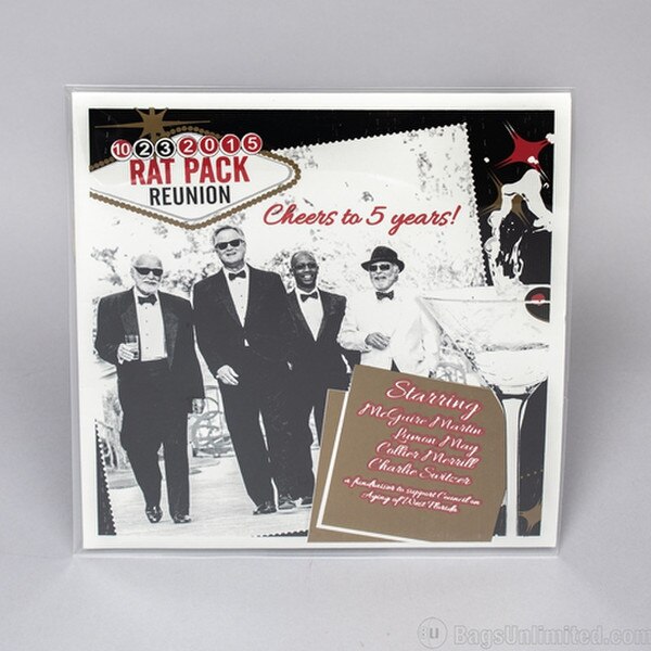 POLYESTER (Mylar) Record Jacket Sle